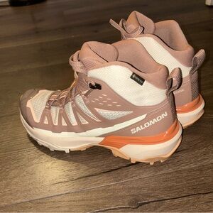 Salomon Women's Athletic Shoes - Brown and White